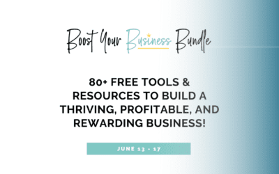 Check Out The Boost Your Business Bundle, Today!